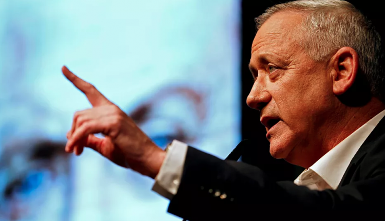 وزير الدفاع الإسرائيلي، بيني غانتس