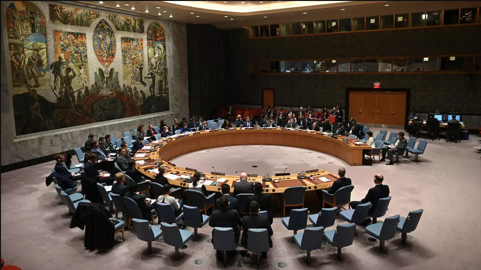 اجتماع لمجلس الأمن في الأمم المتحدة