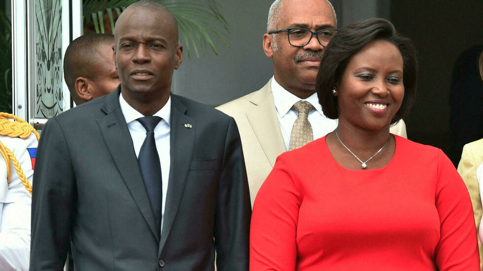 رئيس هايتي السابق وزوجته