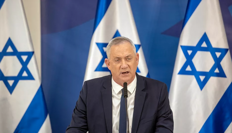 وزير الدفاع الإسرائيلي بيني غانتس