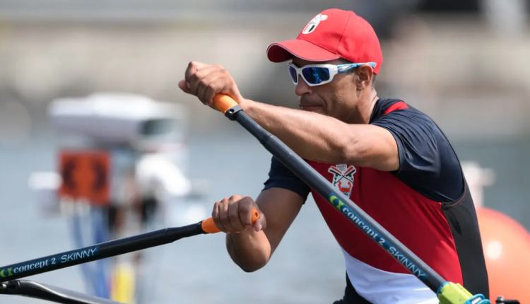 من منافسات التجديف