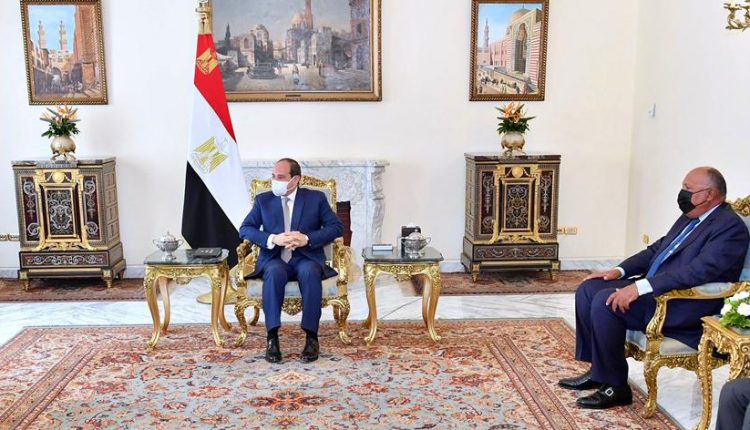 الرئيس السيسي والصفدي