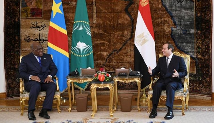 الرئيس السيسي ونظيره الكونغلي