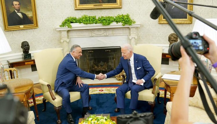 الكاظمي وبايدن