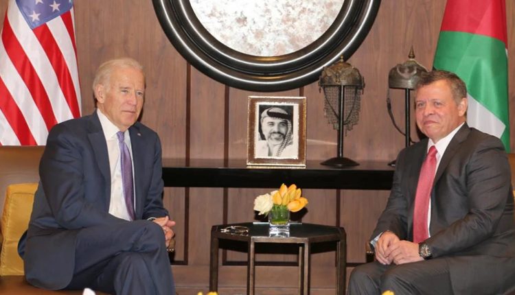 بايدن وملك الأردن