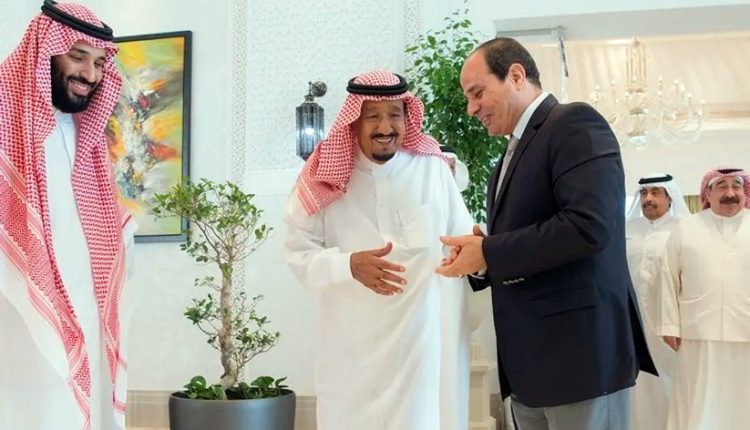 خادم الحرمين وولي العهد والسيسي