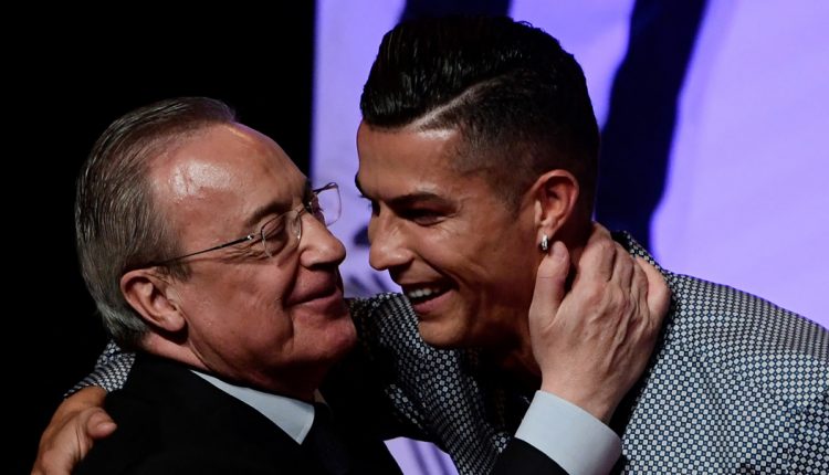 رئيس النادي ورونالدو