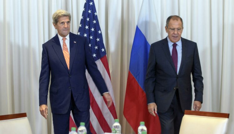 لافروف وجون كيري