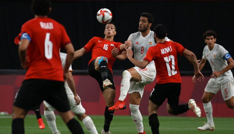 لقاء منتخب مصر وإسبانيا في أولمبياد طوكيو