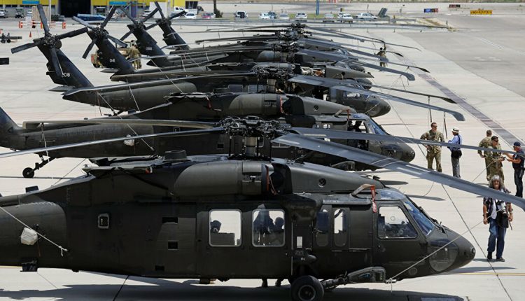 مروحية بلاك هوك الأمريكية