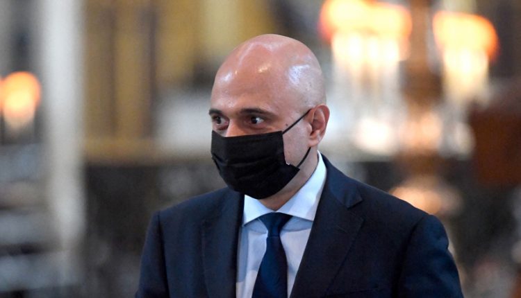 وزير الصحة البريطاني ساجد جاويد