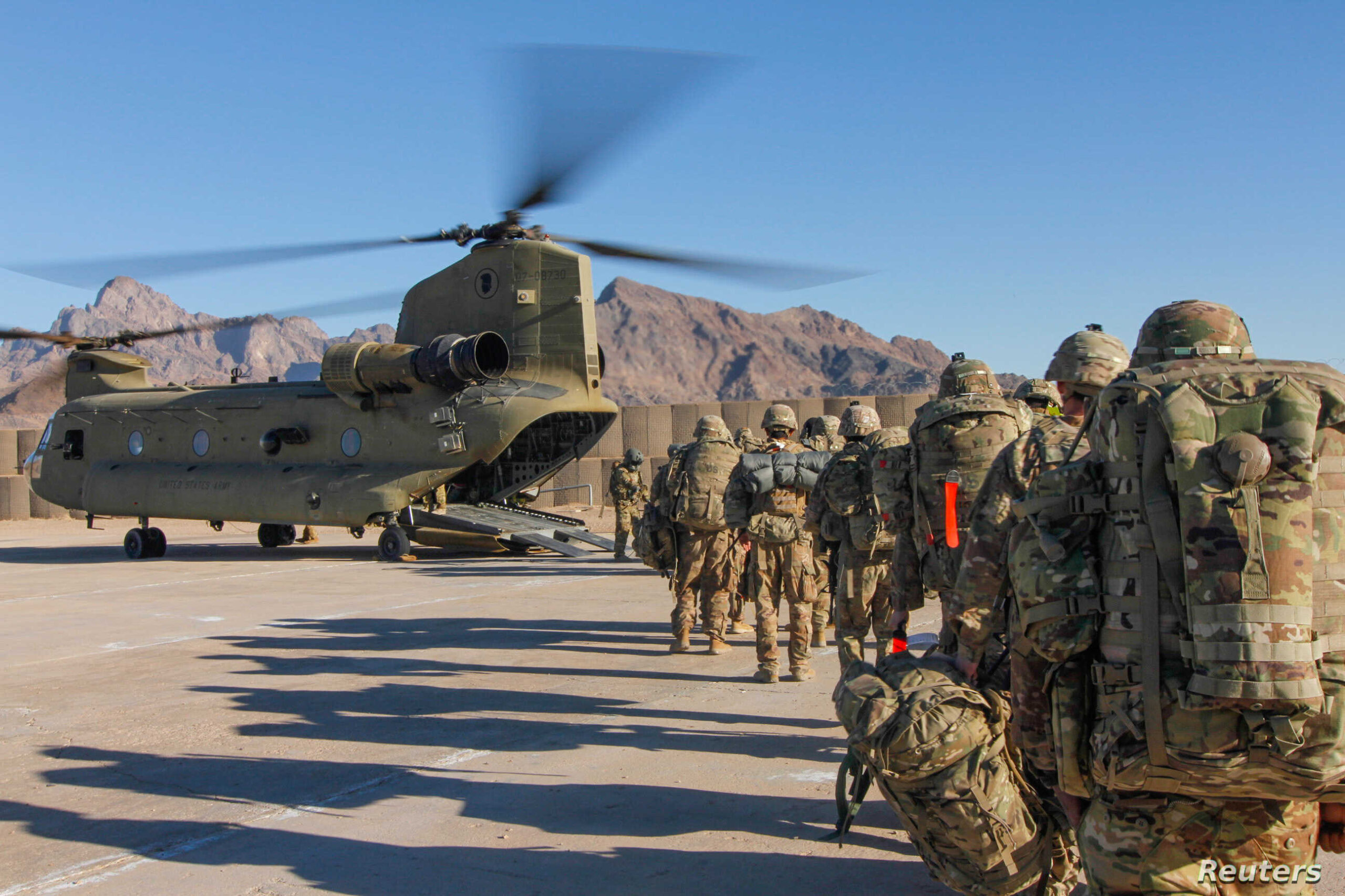 القوات الامريكية في أفغانستان