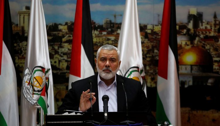 انتخاب إسماعيل هنية رئيسا لمكتب حماس السياسي لدورة جديدة