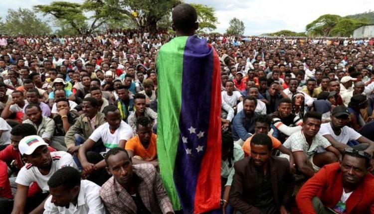 مظاهرات اثيوبيا